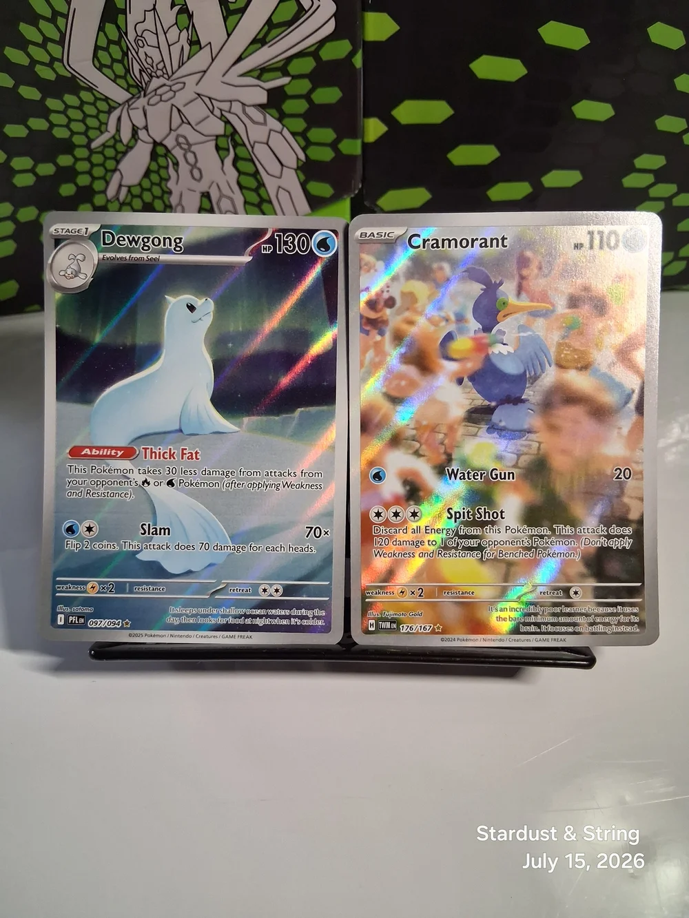 dewgong pokemon card - 087/165 - Pokemon 151 - Reverse Foil Water Ice Pillar (40) Until the end of your opponents next turn Dewgong Full Art Print —